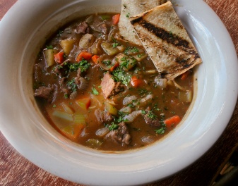 Simmer a pot of Brent's hearty, beer-infused Stout Beef Stew