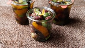 Herb-Marinated Olives